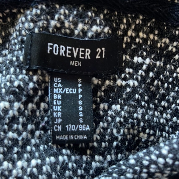 Forever 21 Hooded Sweatshirt Like Top Size S - Picture 4 of 6